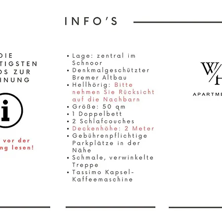 Charmante Maisonette Im Schnoor * Bremen